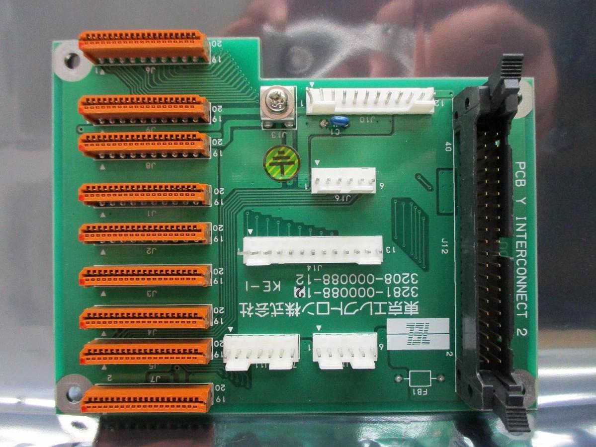 Used TEL Tokyo Electron 3281-000088-12 Y Interconnect 2 PCB 3208-000088-12 P-8 Used