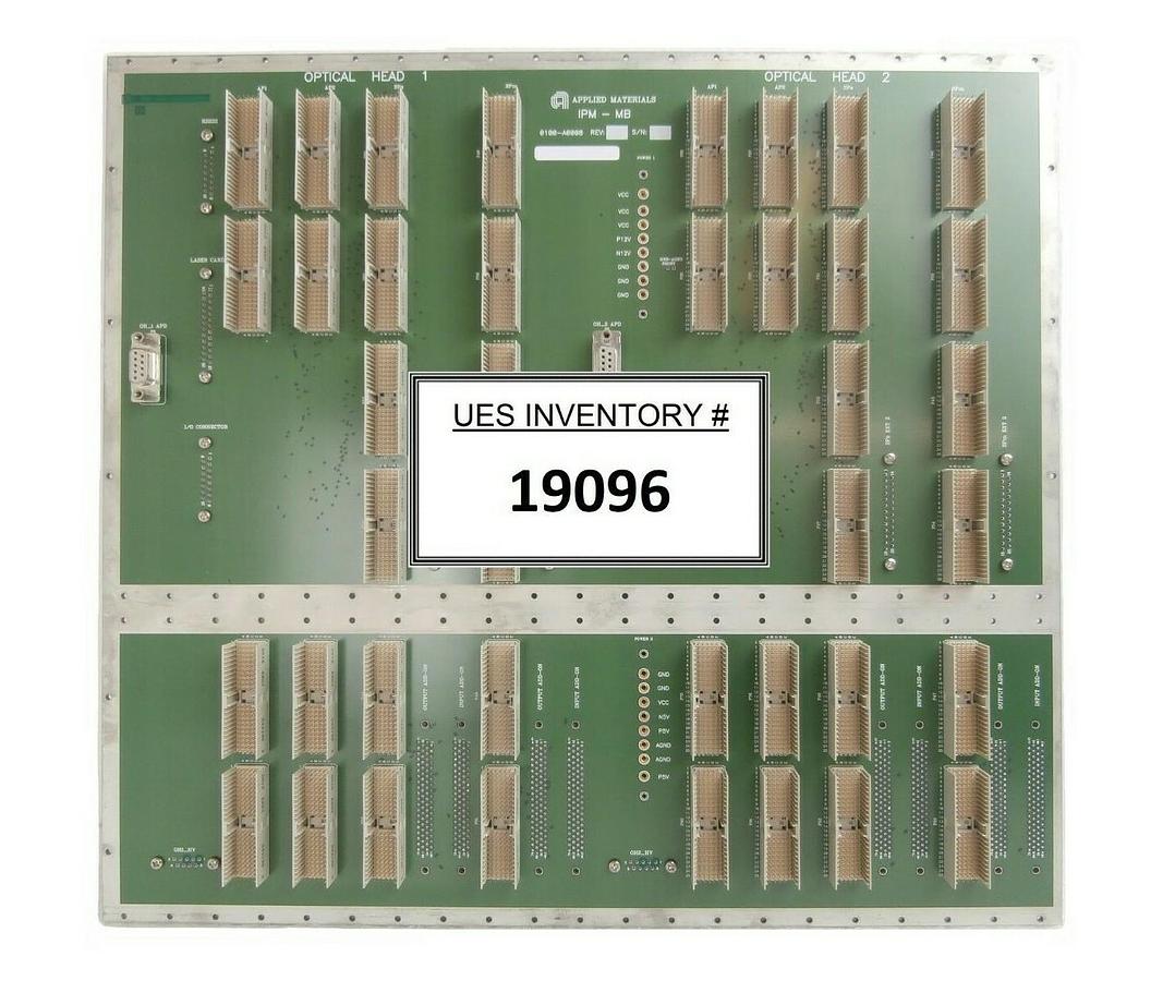 Used AMAT Applied Materials 0100-A0008 Backplane Board PCB IPM-MB 200mm Excite Spare