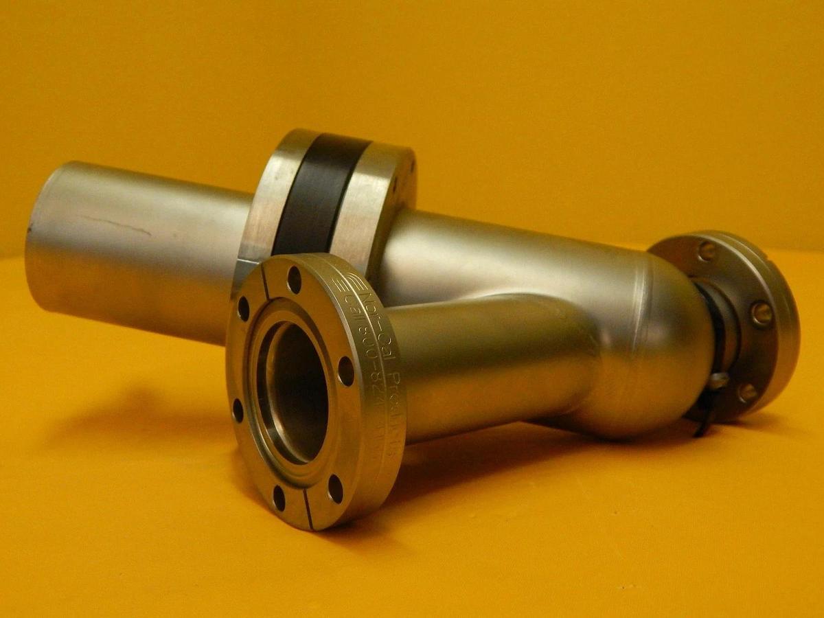 Used Nor-Cal Products CSTVP-1502-CF Pneumatic Straight-Through Poppet Valve Used