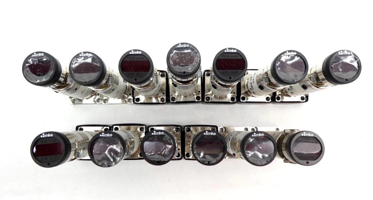Used MKS Instruments 872B Series Pressure Transducer 872B-30668 Lot of 13 Working
