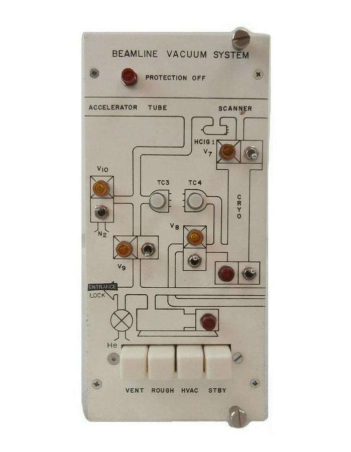 Used Varian Semiconductor VSEA 70852001 Beamline Vacuum System Working Surplus
