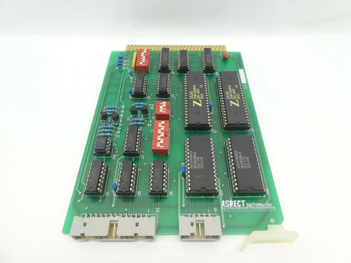 Used Aspect Systems A210-0392-000 Serial I/O PCB Card Lam 810-000392-001 Working