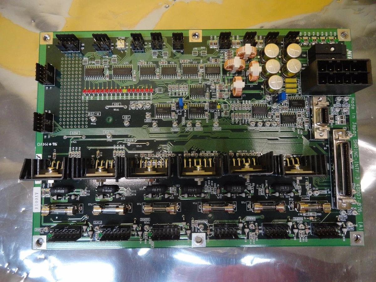 Used Nikon 4S007-876 Interface Control Board PCB SHRINC-INTF-3 NSR-S204B System Used