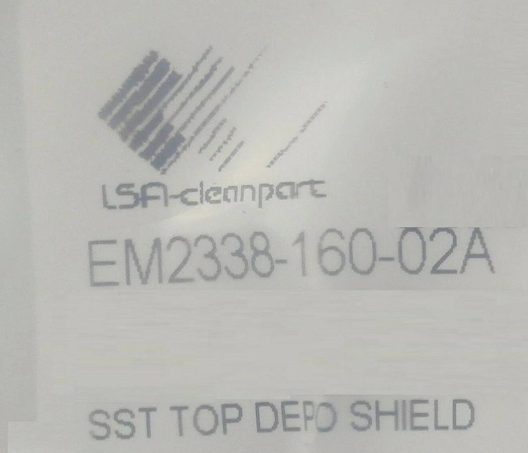 Refurbished Ulvac EM2338-160-02A Shield Top DEPO Chamber Ring Manufacturer Refurbished