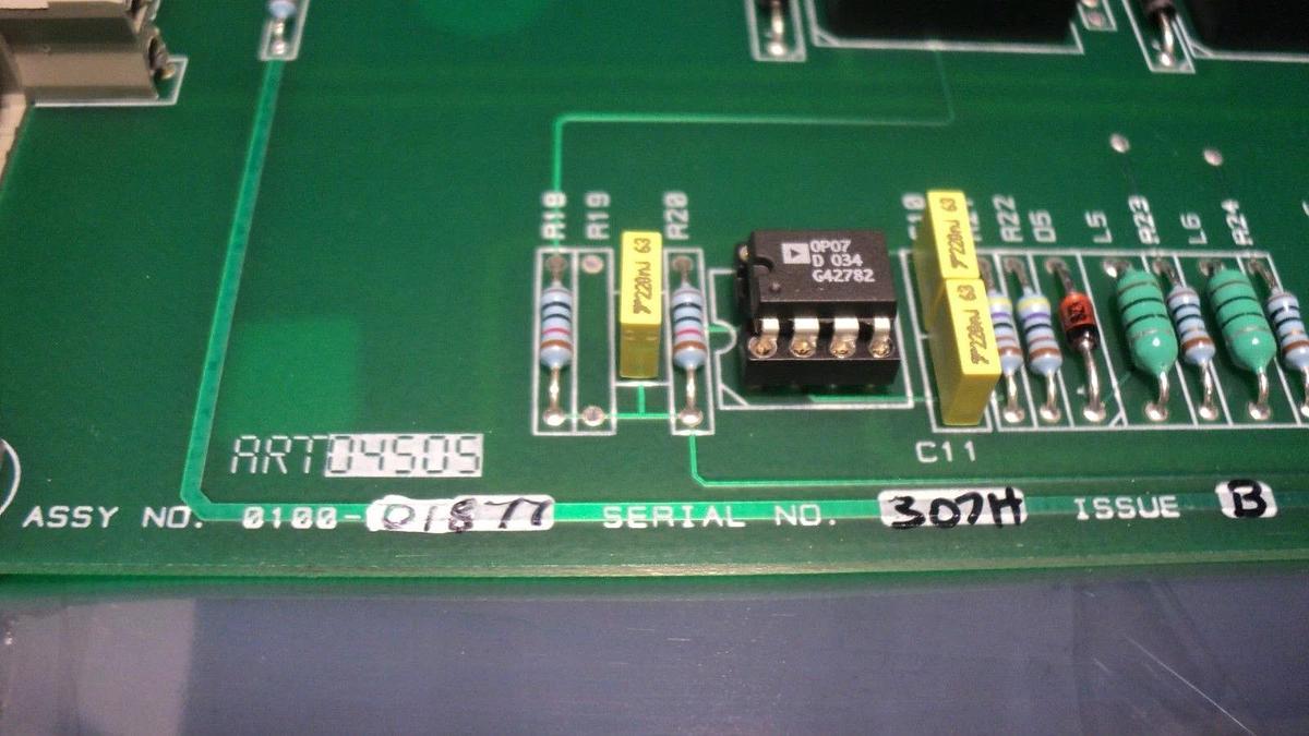 Used AMAT Applied Materials 0100-01877 Focus PSU Interface PCB Card Used Working