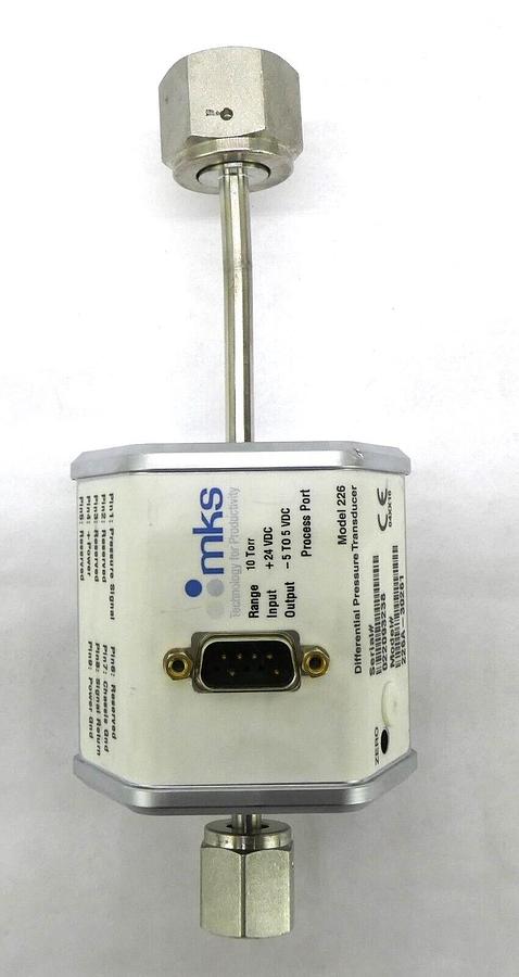 Used MKS Instruments 226A-30261 Baratron Differential Capacitance Manometer Working