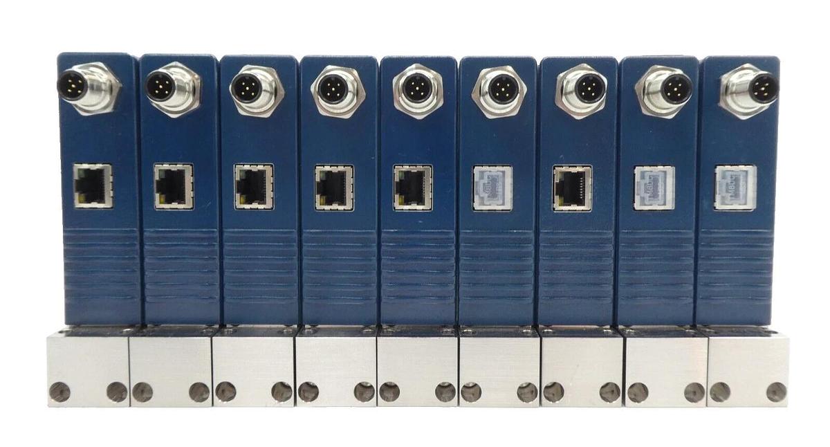 Used Aera PI-98 Series Mass Flow Controller MFC Reseller Lot of 9 Working Surplus