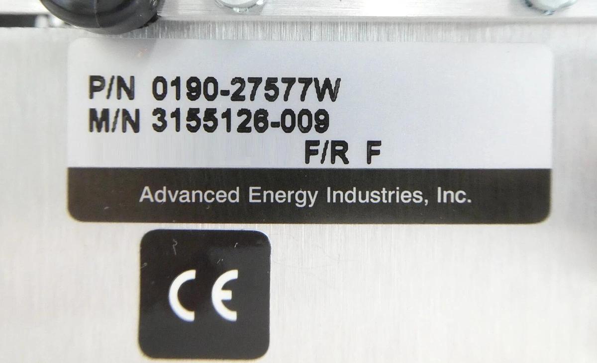 Used RF Navigator AE Advanced Energy 3155126-009 RF Match Network Working Surplus