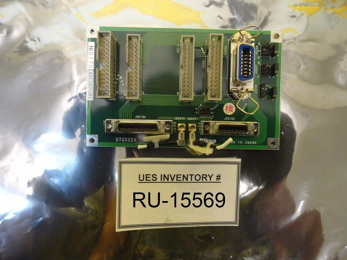 Used Nikon 4S008-004 Interface Board PCB STGX22A NSR-S204B System Used Working