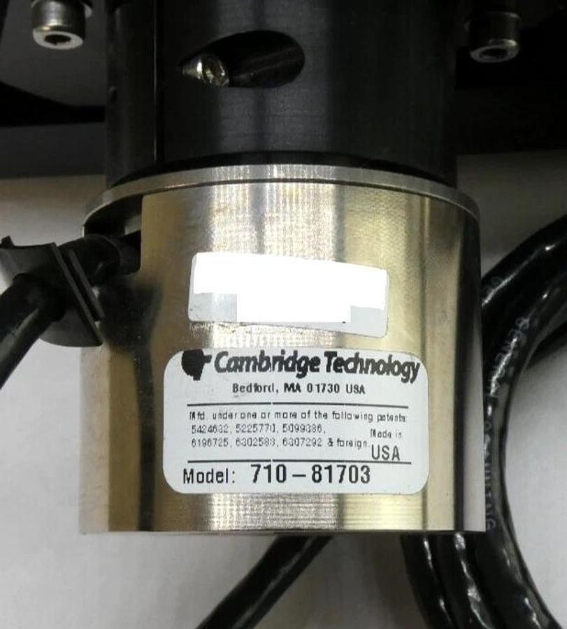 Used Cambridge Laser Optics Modules Lot D10049 710-81703 LII HP 50MM 3-AXIS YAG Spare