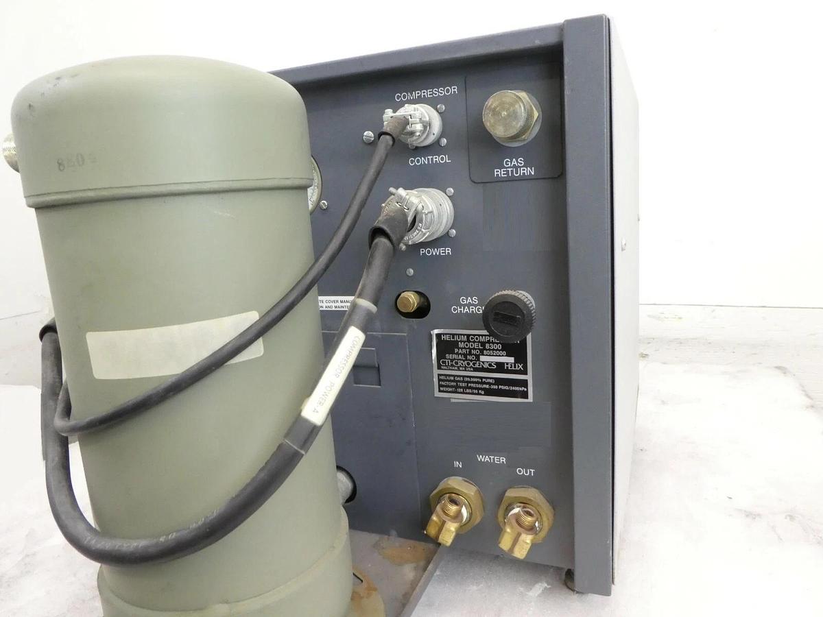 Used CTI-Cryogenics 8052000 8300 Helium Cyro Compressor System 8100 Controller As-Is