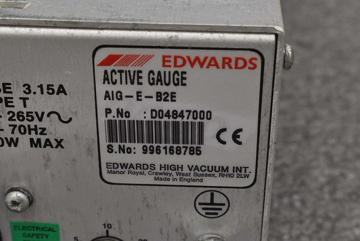 Used Edwards D04847000 Active Ion Gauge Controller