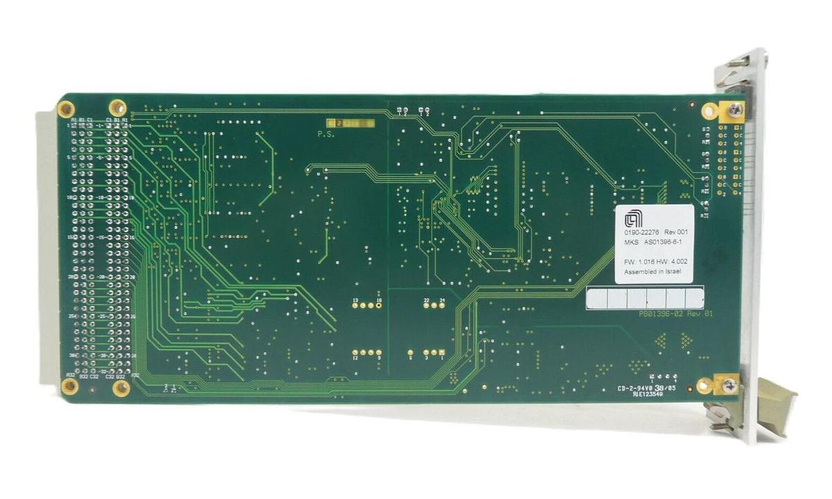 Used MKS Instruments AS01396-6-1 DeviceNet PCB Card CDN396R AMAT 0190-22276 Working