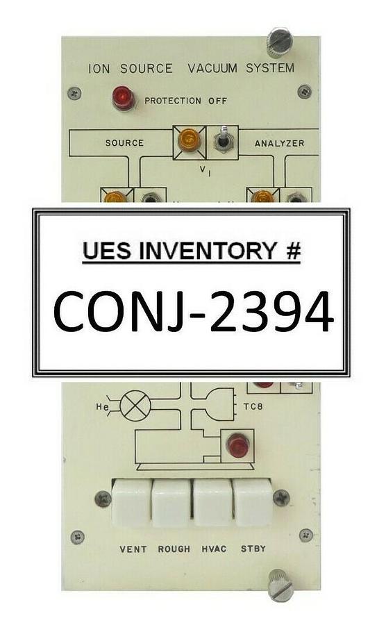 Used Varian Semiconductor D 07610-1 Ion Source Controller Vacuum System Rev. E Spare