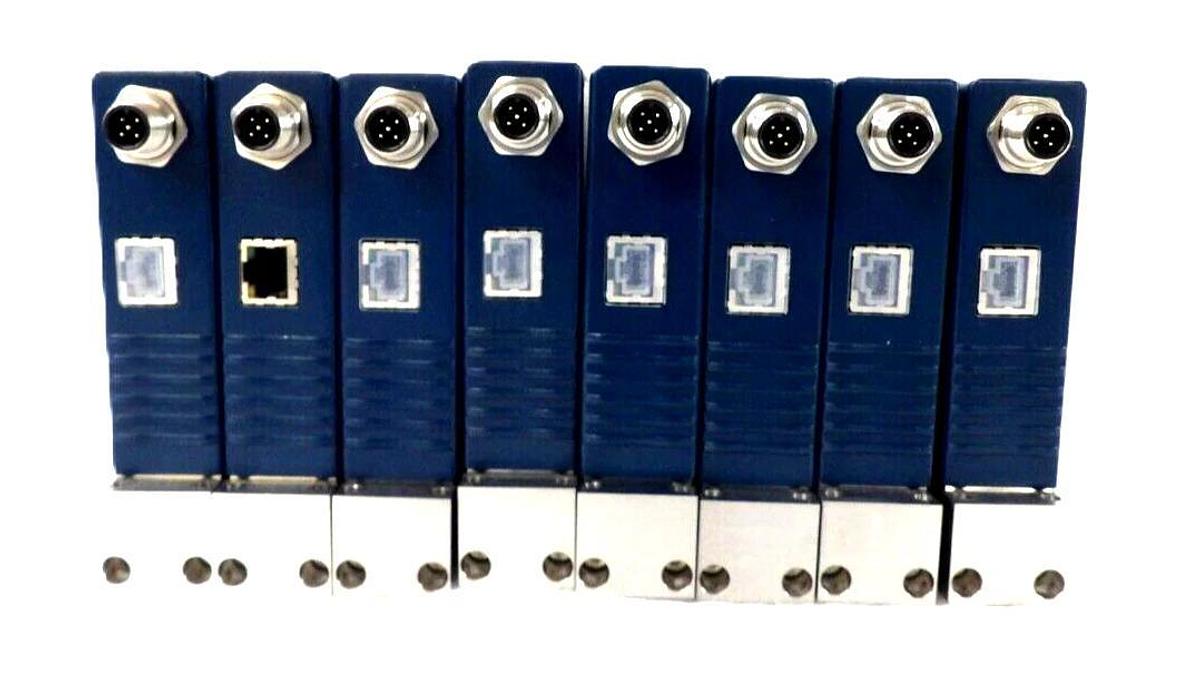 Used Aera PI-98 Series Mass Flow Controller MFC Lot of 8 Working Spare Surplus