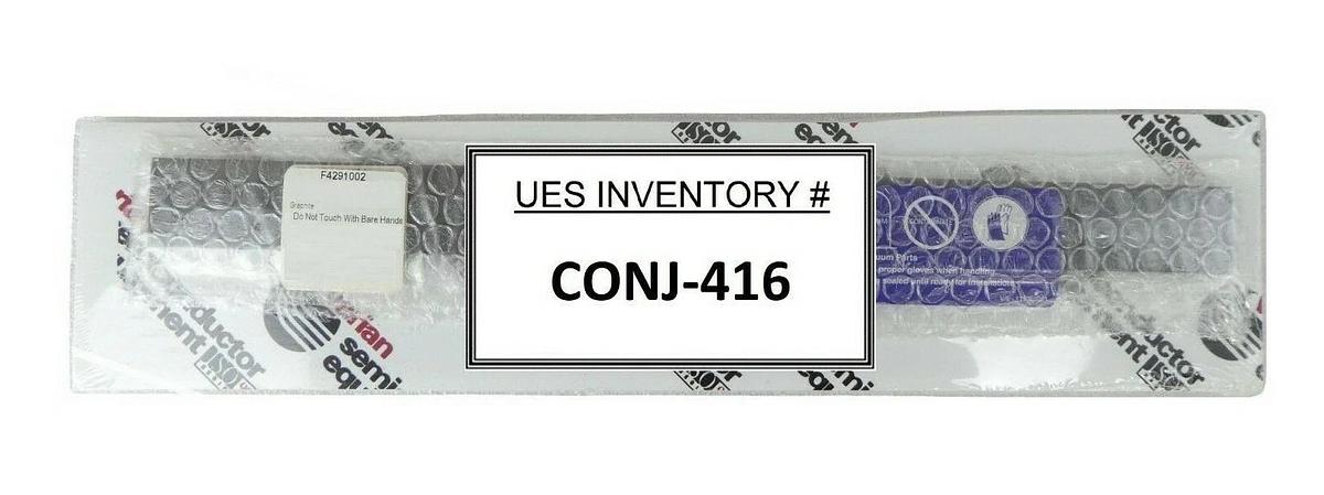 Varian Semiconductor Equipment F4291002 Graphite Long Slit Shield VSEA New