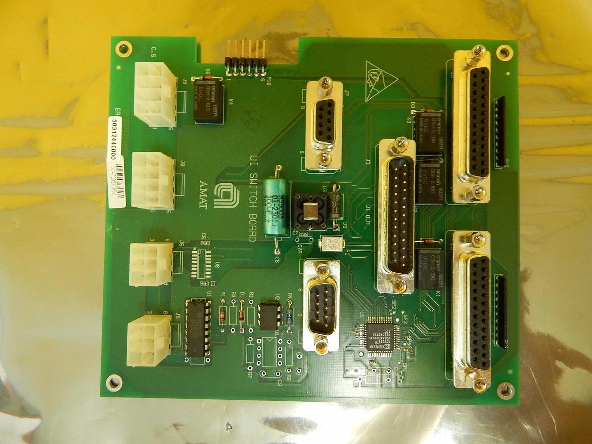 Used AMAT Applied Materials 50312440000 UI Switch Board PCB 50312441000 Used Working