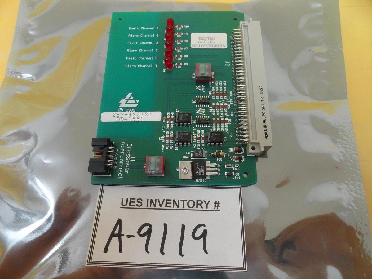Used Air Products 287-423121 LED Indicator Supervisior Board PCB Card Used Working