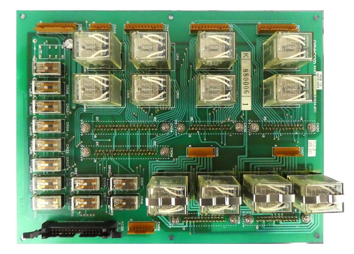 Used Osacom E1615J Releay Board PCB Varian Semiconductor VSEA V82-810024 Working