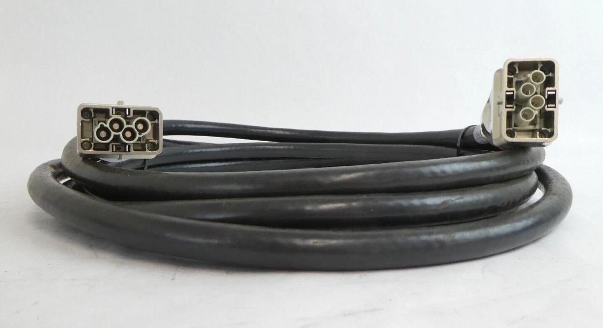 Used Lam Research 853-324009-002 Pedestal Heater Box AC Power Cable Working Surplus
