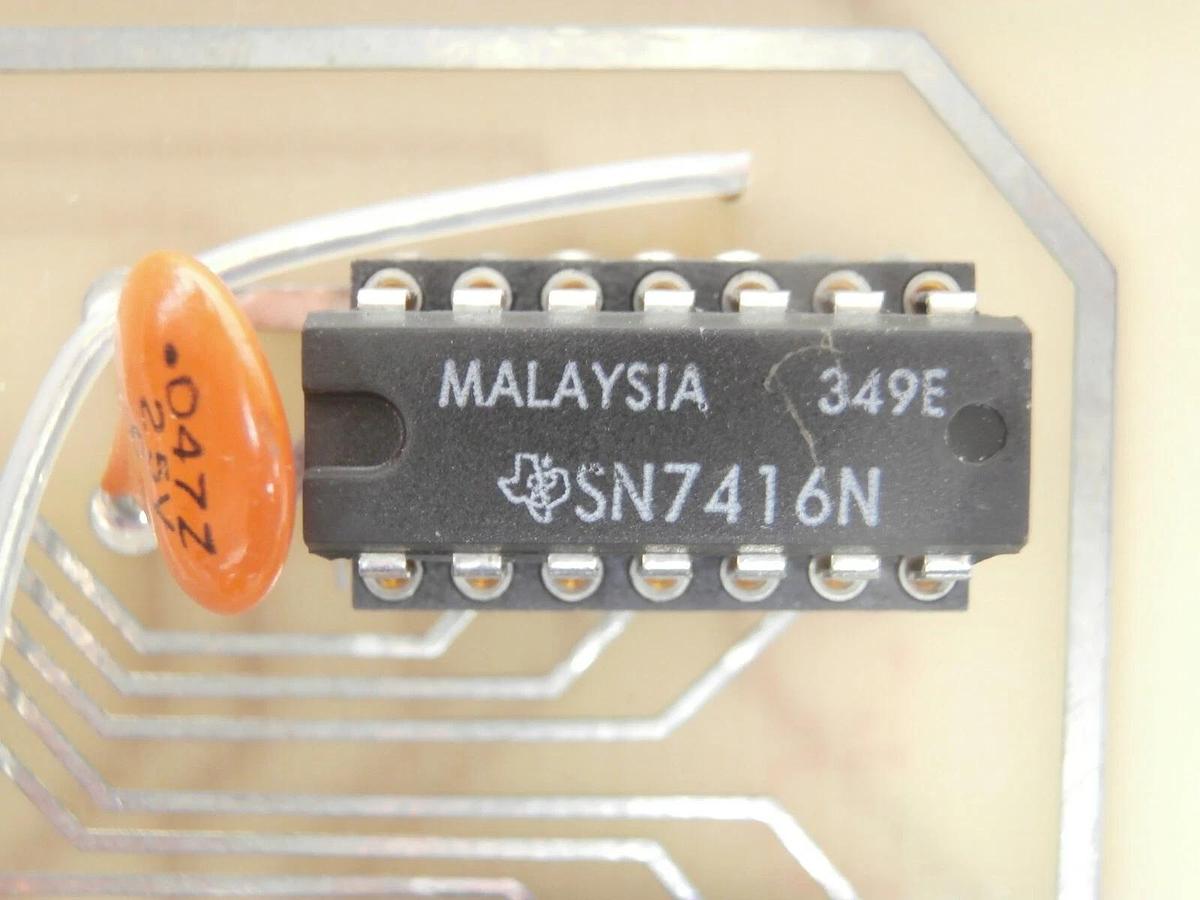Used Varian Semiconductor VSEA DH4580001 Relay Driver PCB Card Working Surplus