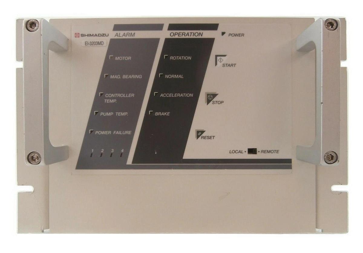 Used Shimadzu EI-3203MD-A1 TMP Turbomolecular Pump Controller AMAT 3620-01616 Tested