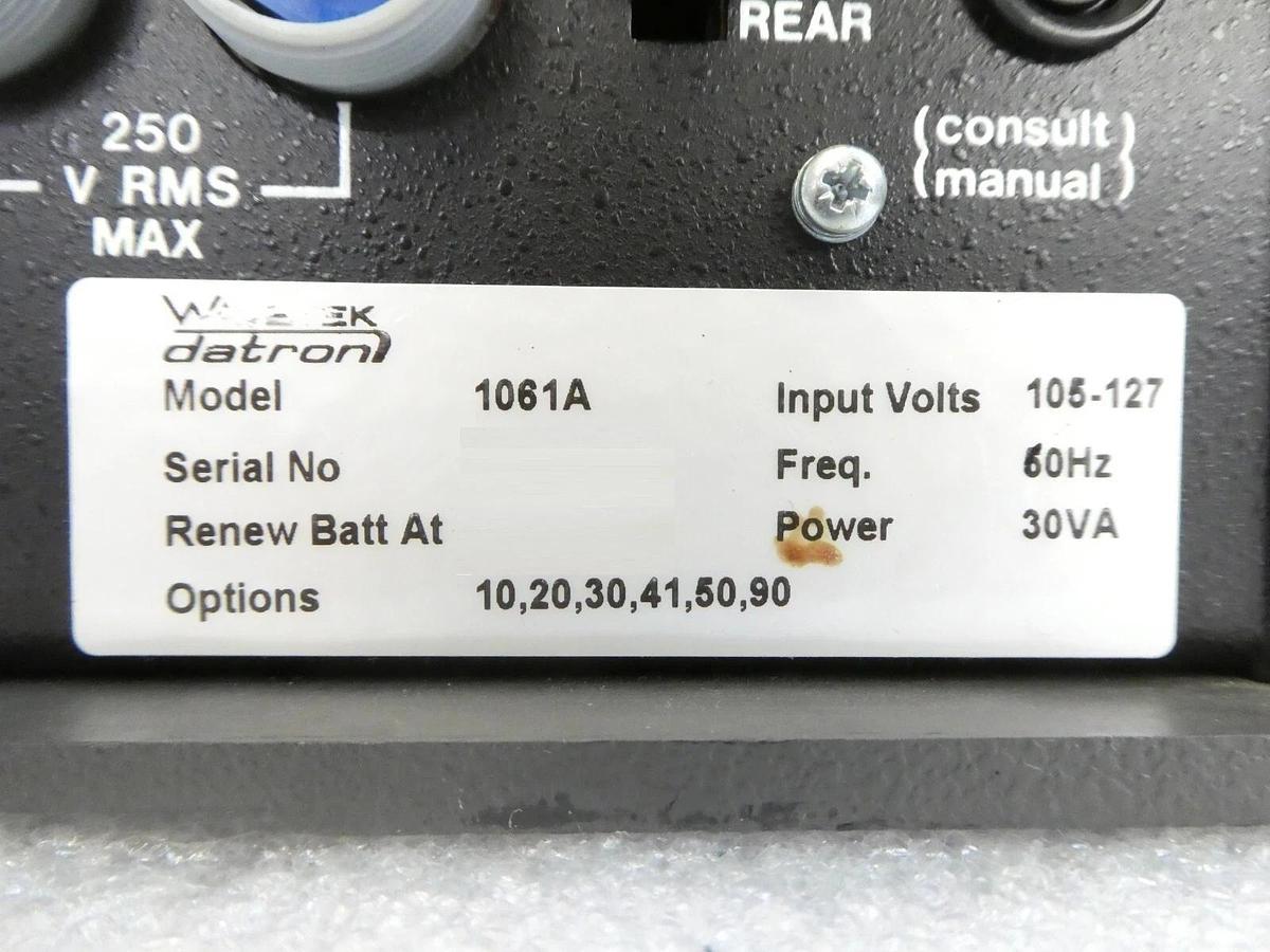 Used Datron Instruments 1061A 5.5 Digit Autocal Digital Multimeter Untested Surplus