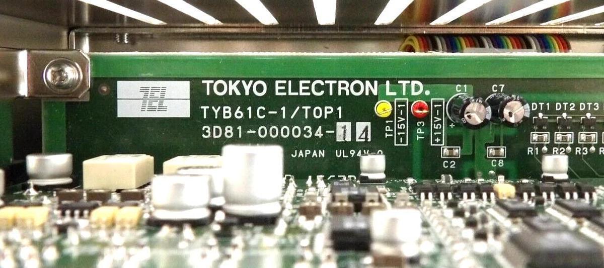 Used TEL Tokyo Electron Controller 3D81-000063-15 3D81-000034-14 3D81-000035-12 Spare