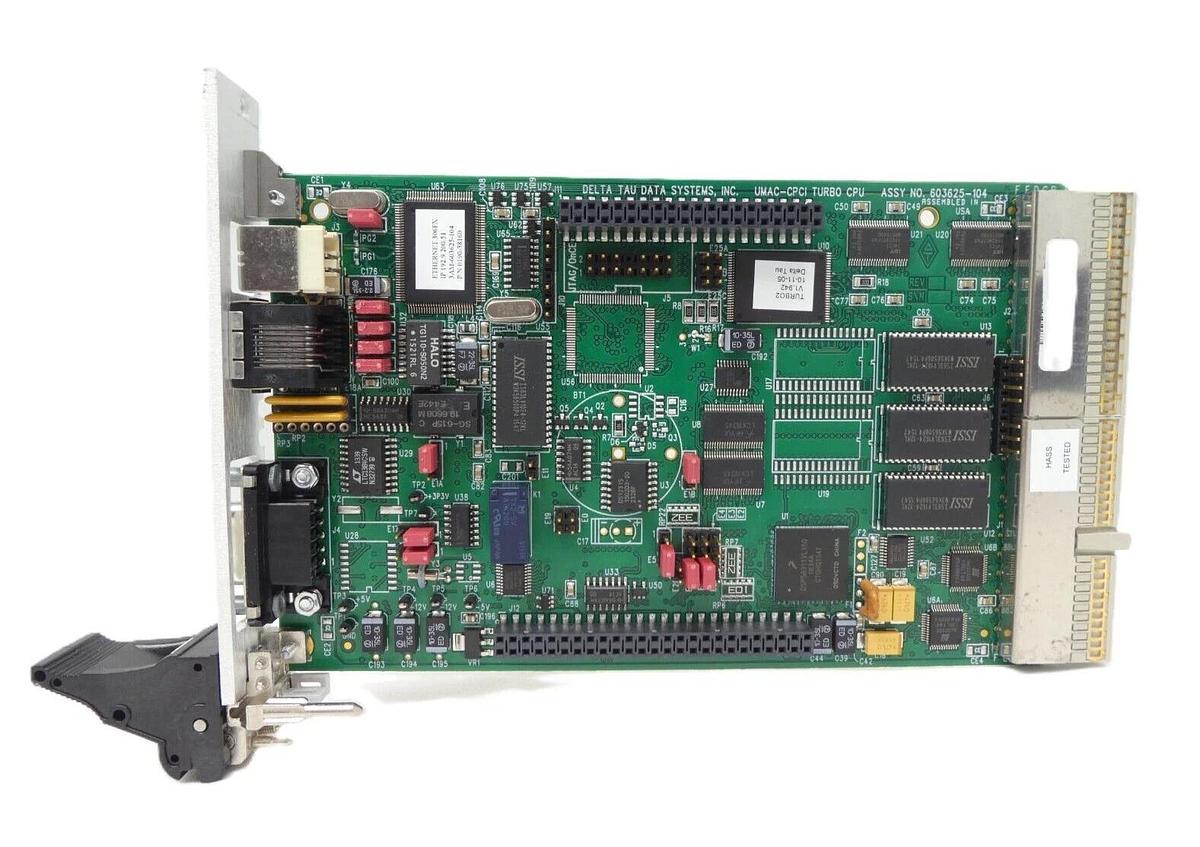 Used Delta Tau 603625-104 UMAC-CPCI Turbo CPU PCB Card AMAT 0190-38160 Working
