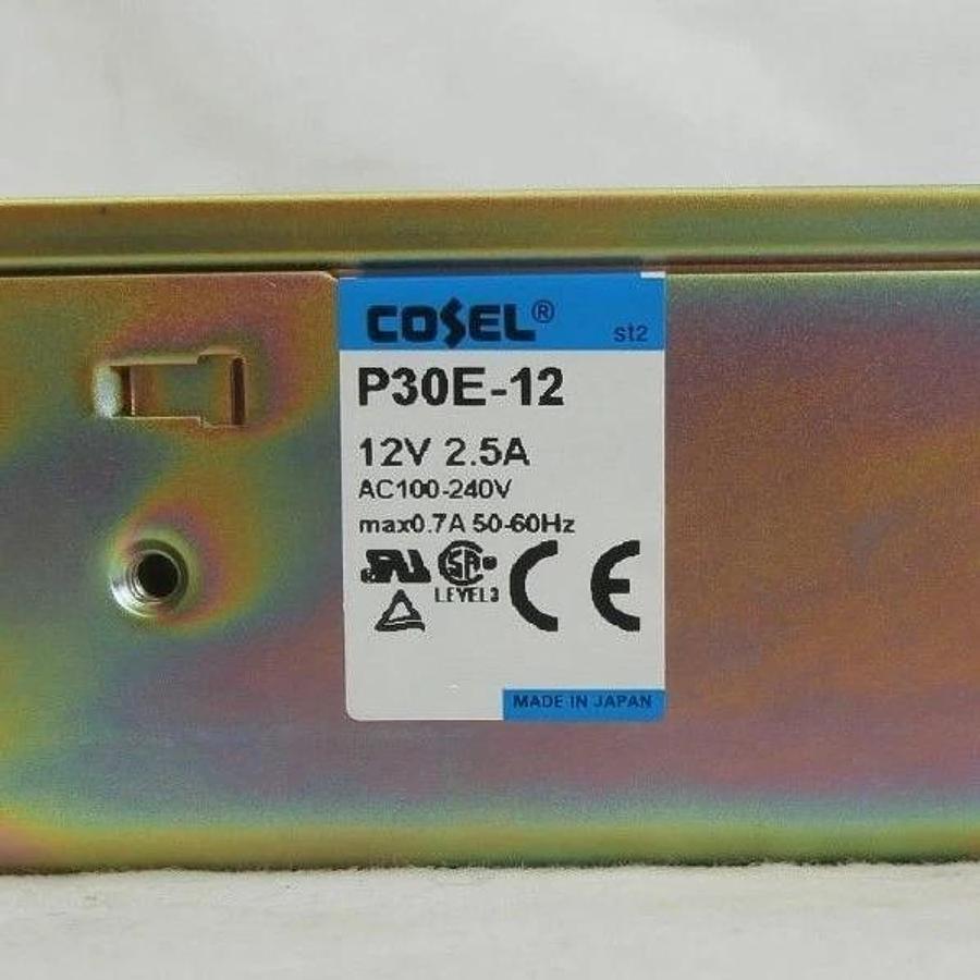 Used Cosel P30E-12 Compact Power Supply 12V 2.5A Reseller Lot of 4 Used Working