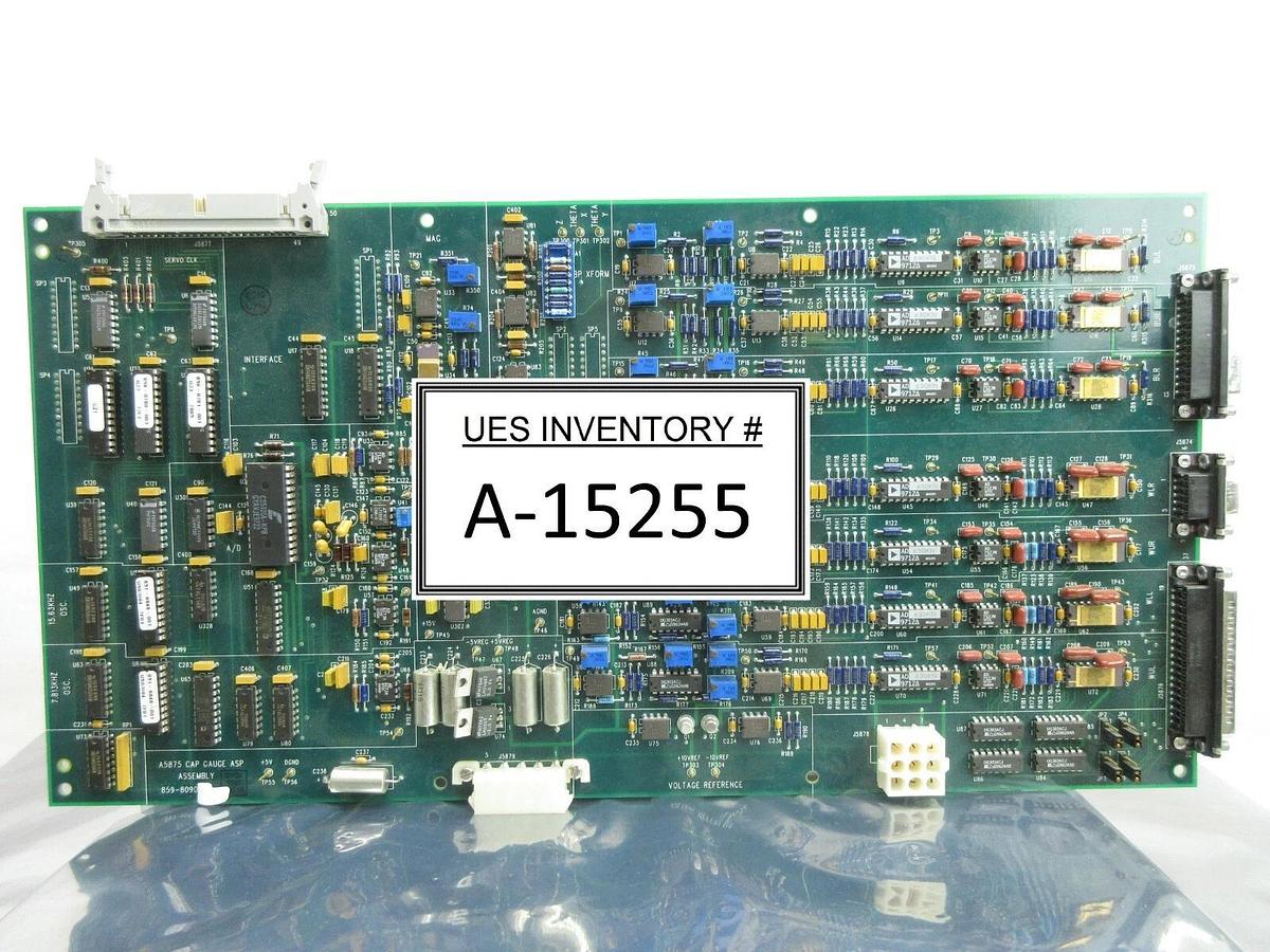 Used SVG Silicon Valley Group 879-8073-002 Cap Gauge ASP Assembly Board PCB Spare