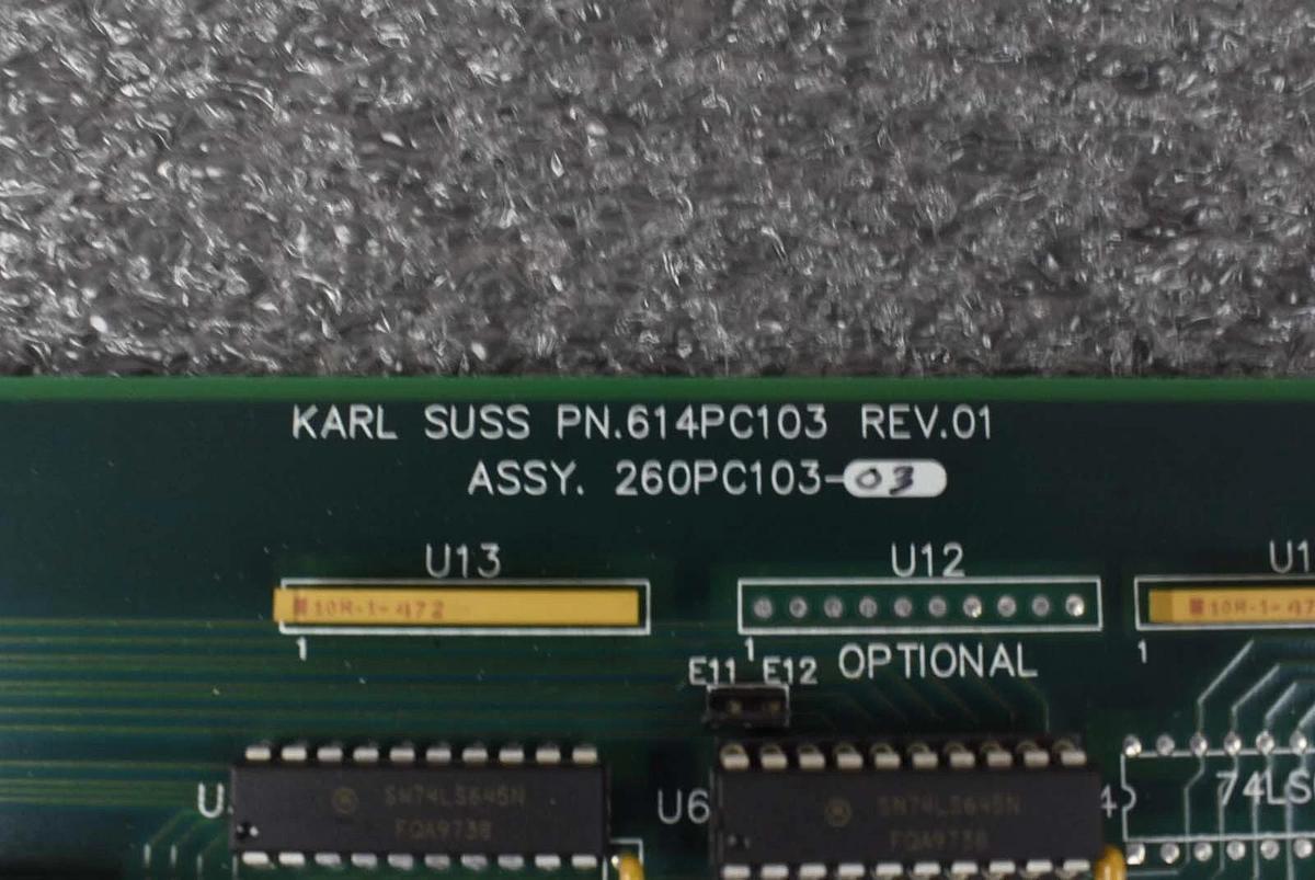 Used Karl Suss 614PC103 PCB
