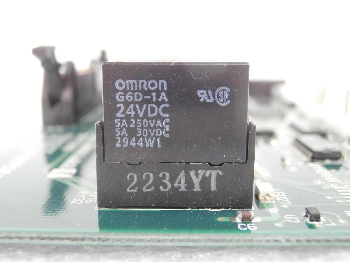Used Dynax DNX2080 Terminal Relay Board PCB Fics-IOM/16RH1 TEL T-3044SS Working Spare