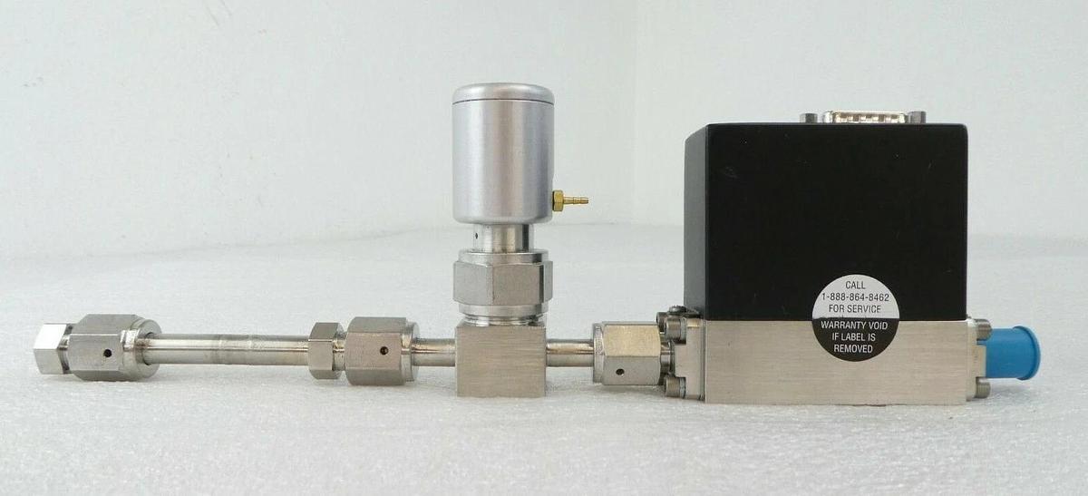 Used Kinetics 800-802-1002 Mass Flow Controller MFC Swagelok SS-BNV51-C Working Spare
