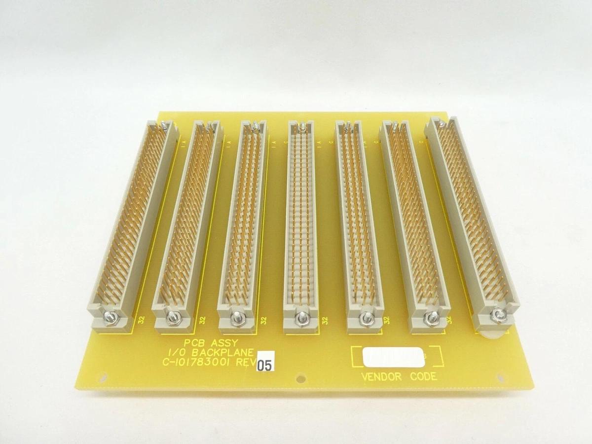 Used Varian Semiconductor Equipment VSEA C-101783001 I/O Backplane PCB Rev. 05 Spare