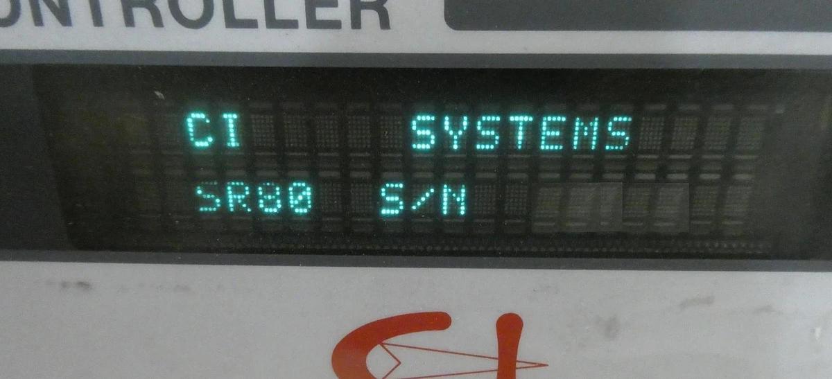 Used CI Systems SR-80-7A/EXT IR Radiation Source Controller SR 80 Spare Surplus