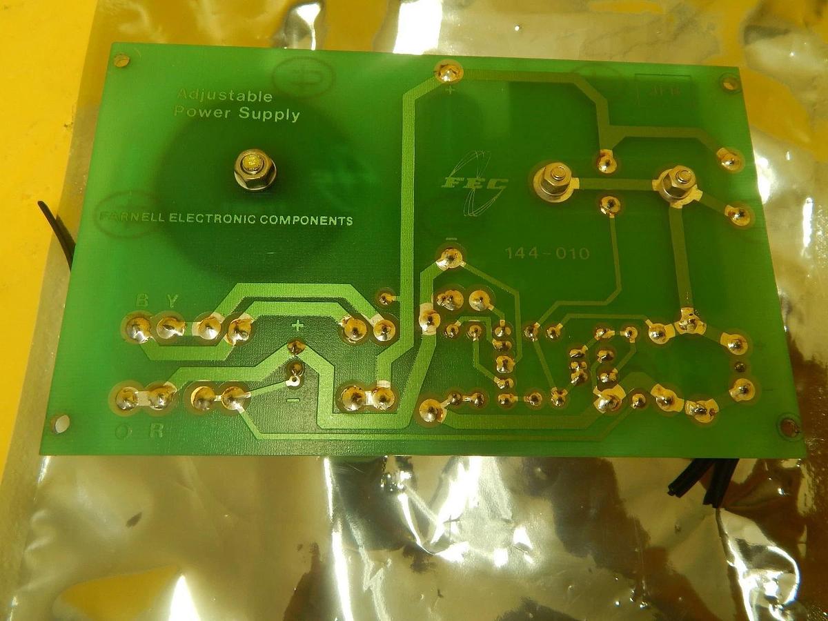 Used Farnell 144-010 Adjustable Power Supply PCB Board MRC Eclipse Star Used Working