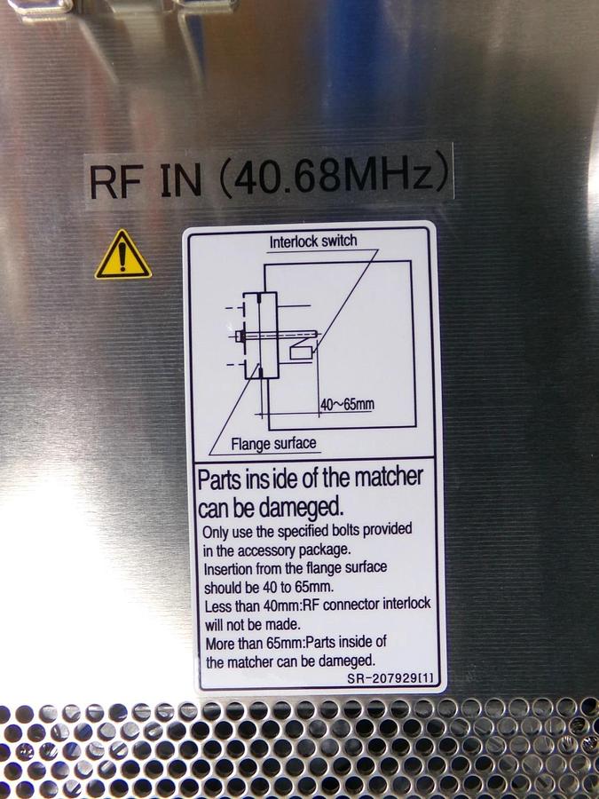 Daihen FMM-200E3 RF Auto Matcher TEL Tokyo Electron TW39-000021-11 New