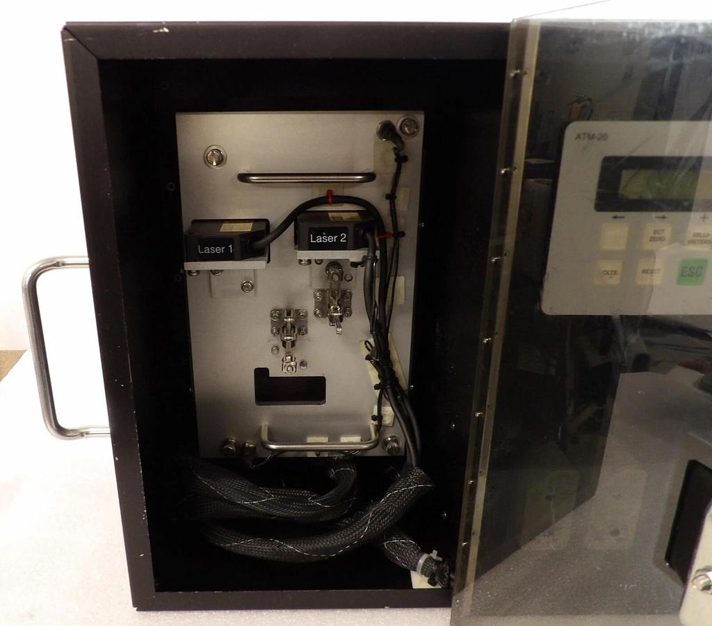Used AMAT Applied Materials 0240-27279 Dual Laser Robot RCF Alignment Tool Working