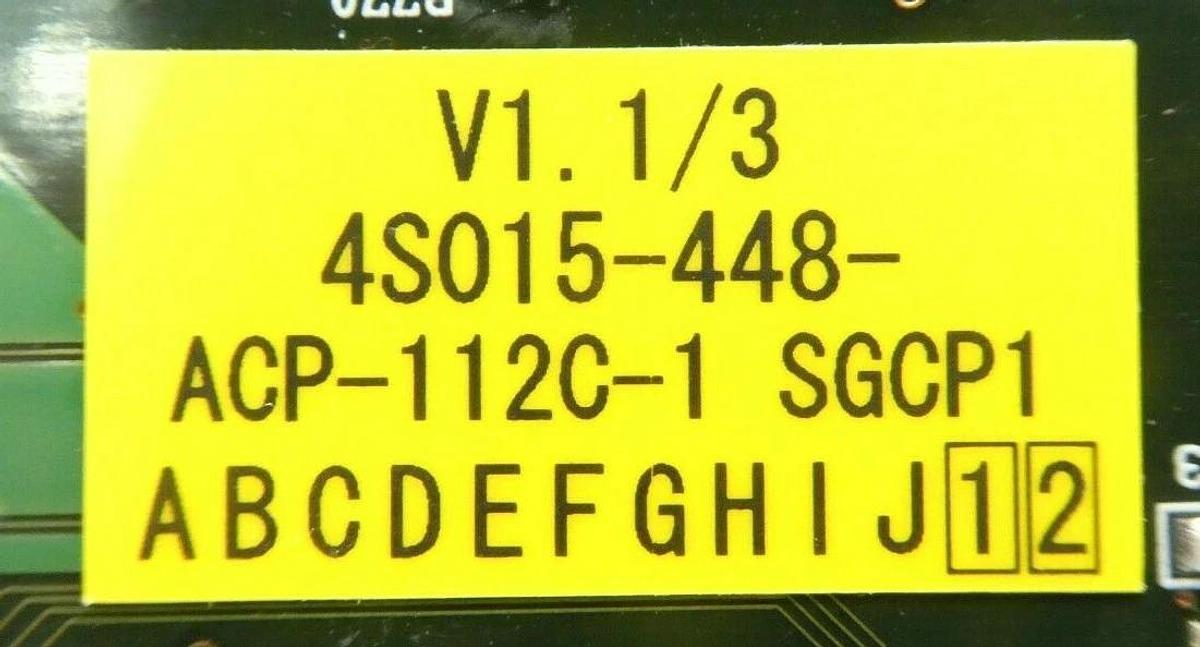 Used Nikon 4S015-448 SGCP-1 PCB Card 4S015-448-ACP-112C-1 SGCP1 ACP-112C NSR FX-601F