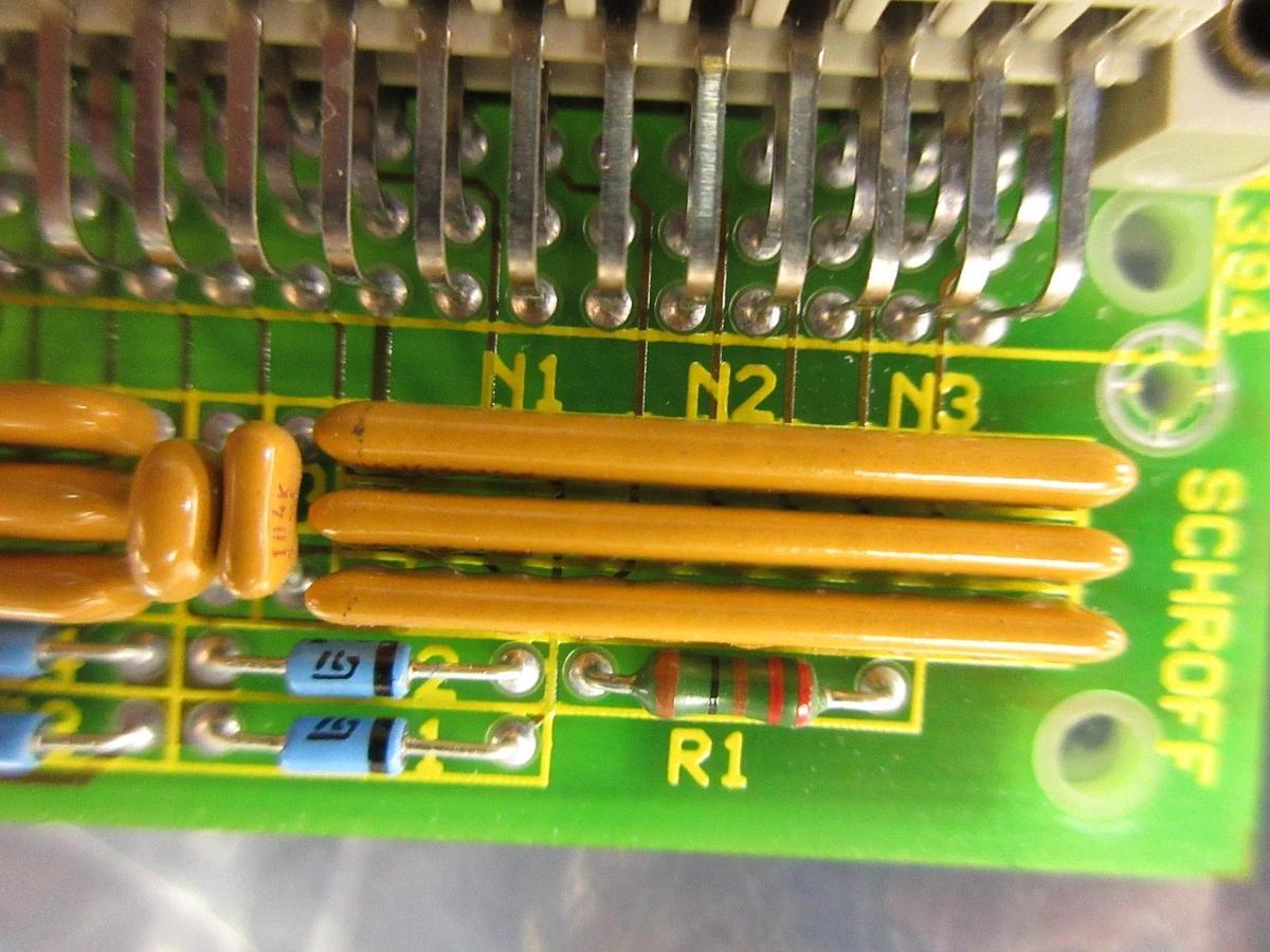 Used Schroff 60800-370 Adapter PCB Card Used Working