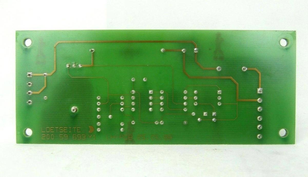 Used Leybold 200 59 693 Interface Board PCB LH-PCB 25.05.88 ULTRATEST UL 500 Working