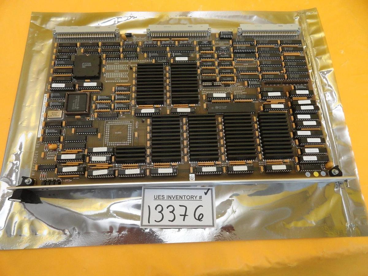 Used Orbot WF29132 WFRECORDER 4000074 PCB Card AMAT WF 736 DUO Broken Pull Tab Used