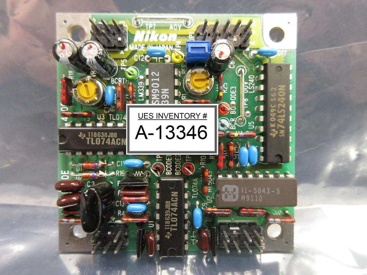 Used Nikon 4S007-149 Processor Board PCB BCODE NSR-1755G7A Step-and-Repeat Used