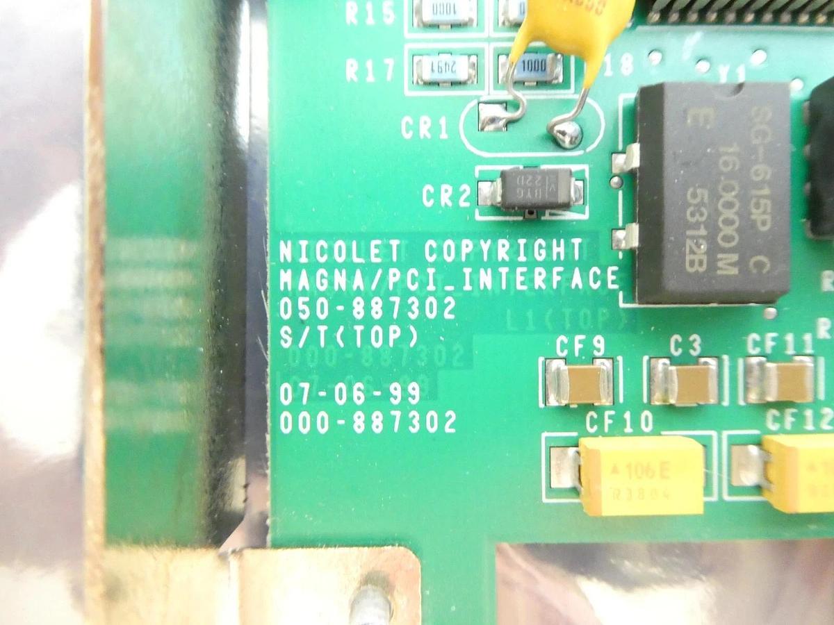 Used Thermo Electron Nicolet 050-887302 Magna Interface PCB Card ECO 3000 FT-IR Spare