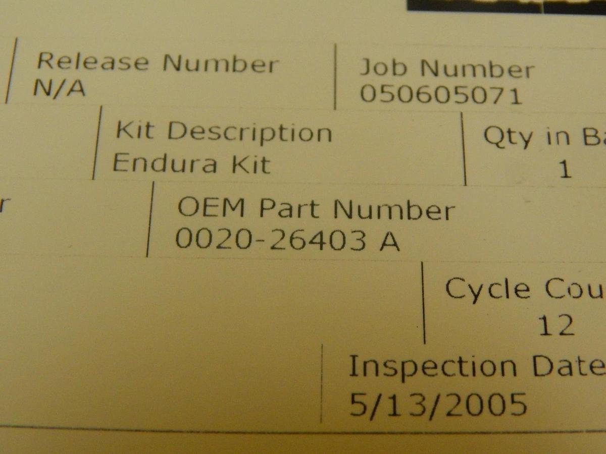 Pentagon Technologies 0020-26403 Cover Ring AMAT Applied Materials Endura New