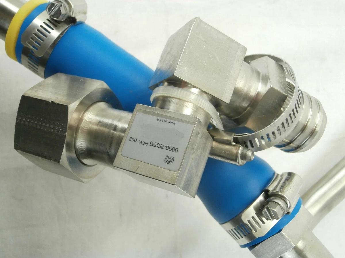 Used AMAT Applied Materials 0050-75273 SS Plumbing Line 0050-75274 0050-75275 Used