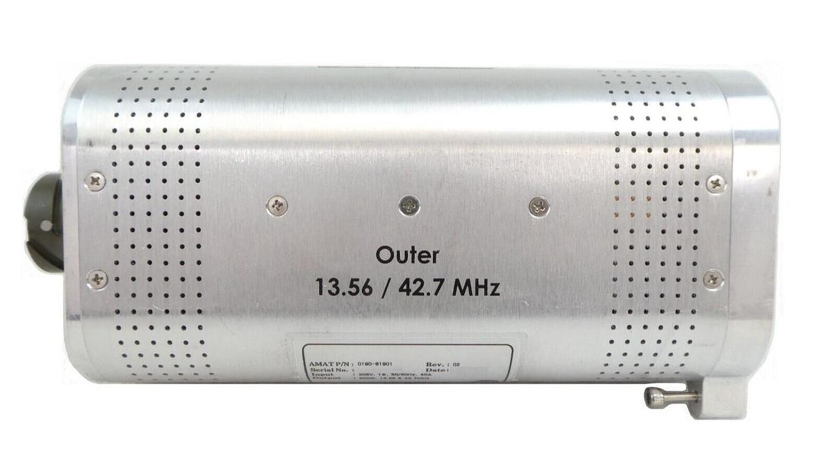 Used AMAT Applied Materials 0190-81901 RF Filter Outer 500W @ 13.56/42.7MHz Working