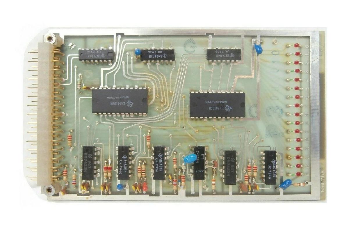 Used Karl Suss 455-60-11 PCB Card 559.11bA MJB 55 Wafer Mask Aligner Working Surplus