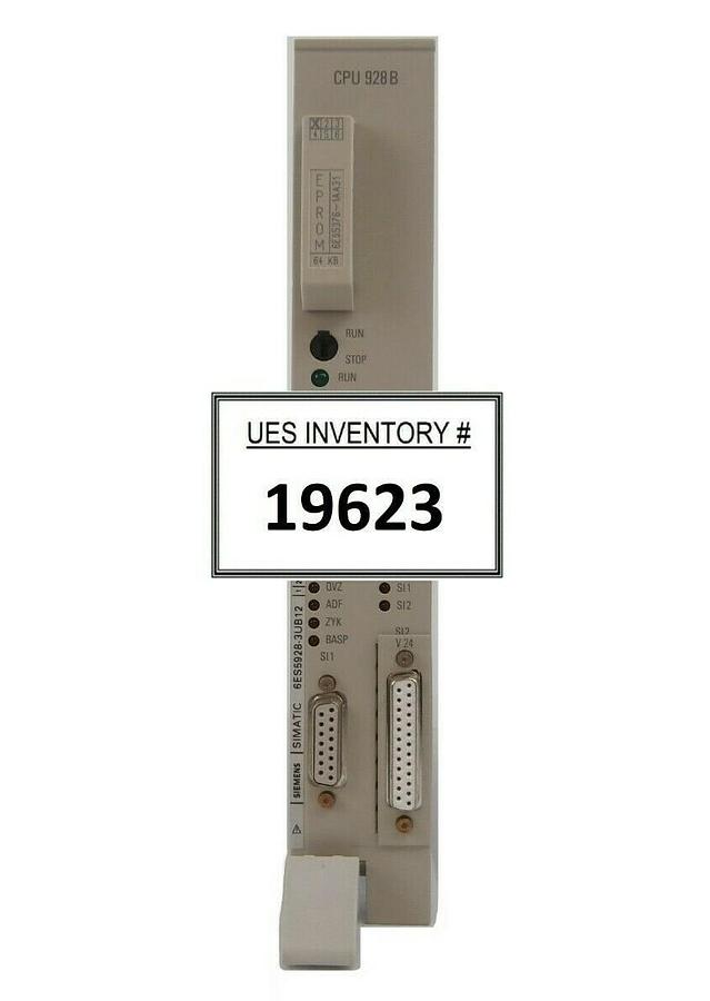 Used Siemens 6ES5928-3UB12 CPU 928 B PCB Card SIMATIC 6ES5752-0AA22 Balzers Unaxis